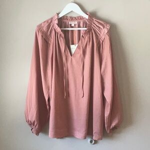 Knox Rose Women's Pink Blouse